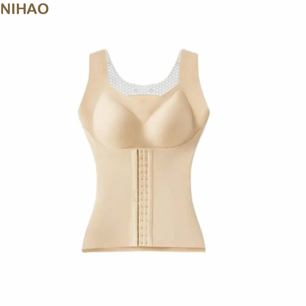 

Thin Postpartum Body Shaper Camisole Shaping Waistband Tummy Control Women Girdle Belt Sleeveless Seamless Slimming Shapewear