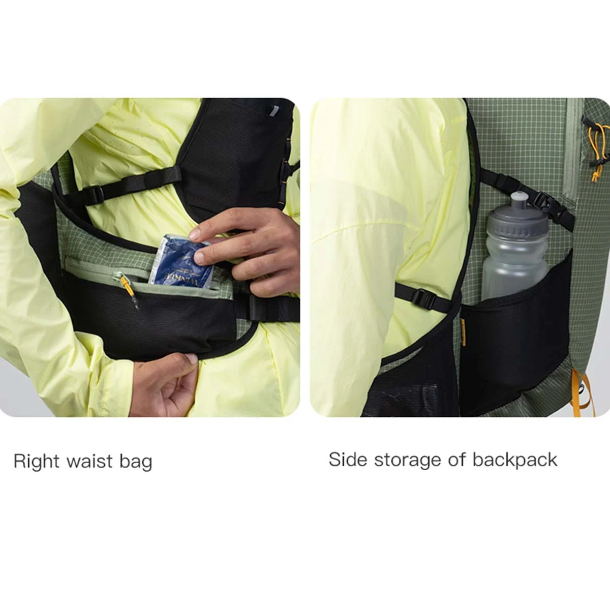 AONIJIE FH2518 جديد 18L سعة كبيرة المهنية درب الجري على ظهره لركوب الدراجات في الهواء الطلق مناسبة المشي لمسافات طويلة تسلق الجبال