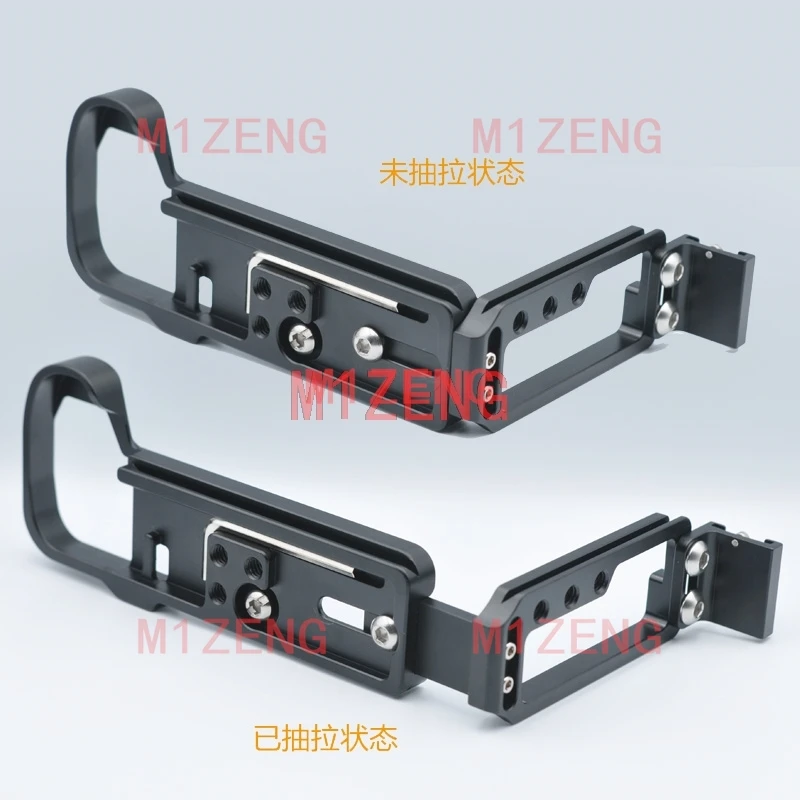 Adjustable Vertical Quick Release L Plate/Bracket hand Grip Holder for Fujifilm GFX100S GFX50S2 GFX50SII Camera tripod RRS