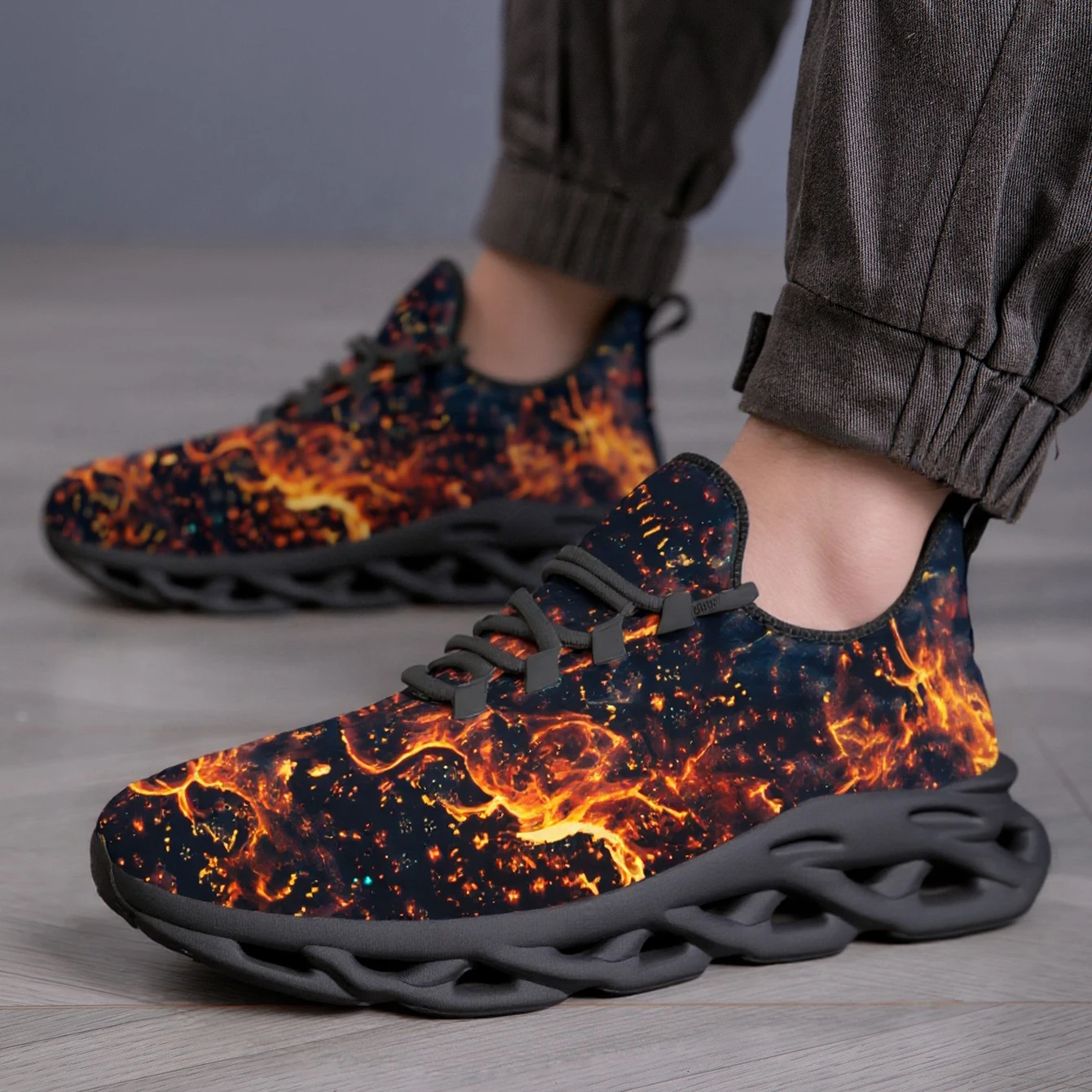 

Мужская повседневная спортивная обувь, дышащие легкие кроссовки, уличные сетчатые нескользящие кроссовки, спортивная обувь для бега, тенниса, прогулочная обувь