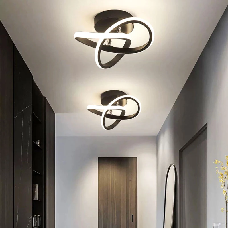 

Indoor LED Ceiling Lamps for Corridor Foyer Chandelier Ceiling Lights for Kitchen Bedroom Interior Lighting Fixtures AC85-265V