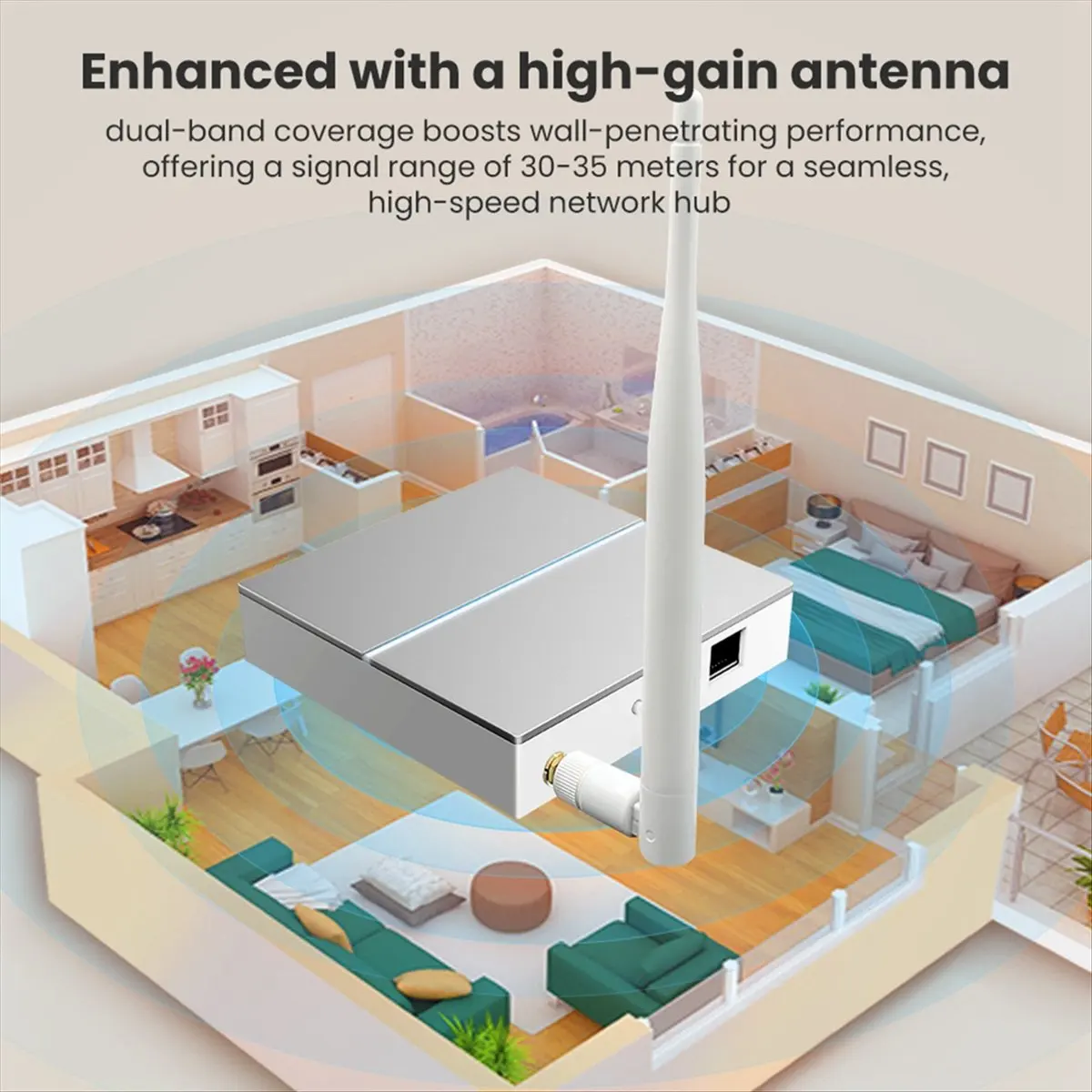 

Persevering- Tuya Zigbee Wired Gateway for Seamless Smart Home Control Central Hub Supports Various Zigbee Devices