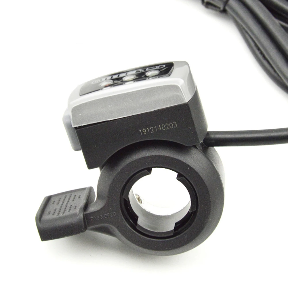 1 PC E-bike Finger Throttle Assembly Bicycle Variable Speed Power Display Controller Thumb Switch Governor