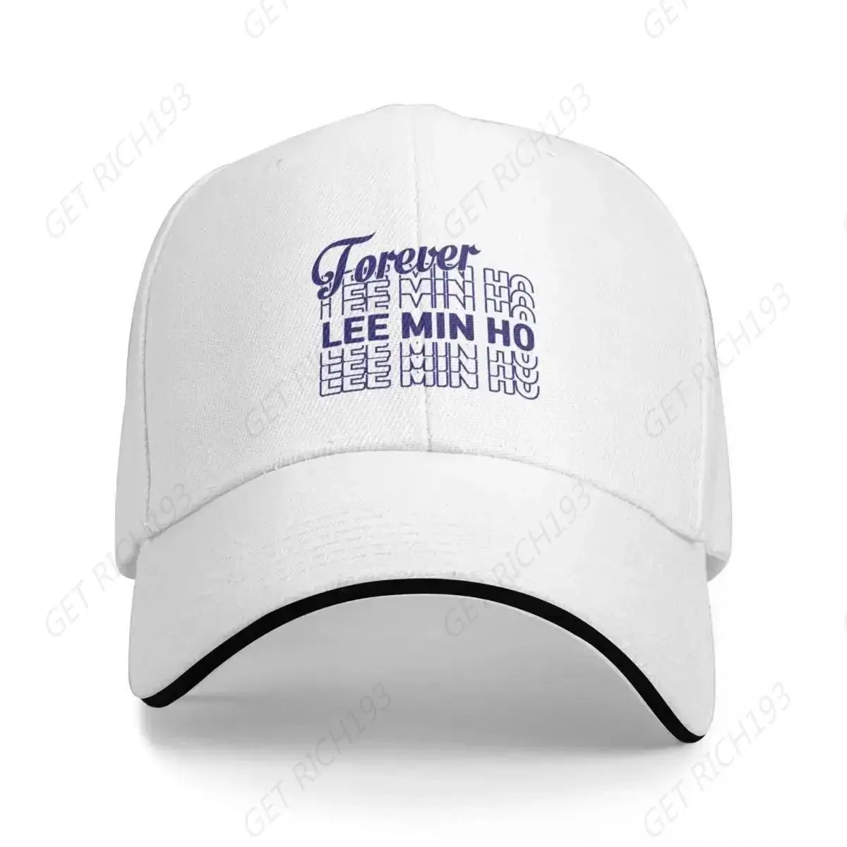 

Forever Lee Min Ho Minoz Lee Min Ho Fans Baseball Cap Hats Rave Hat Luxury Brand Women Hat Men