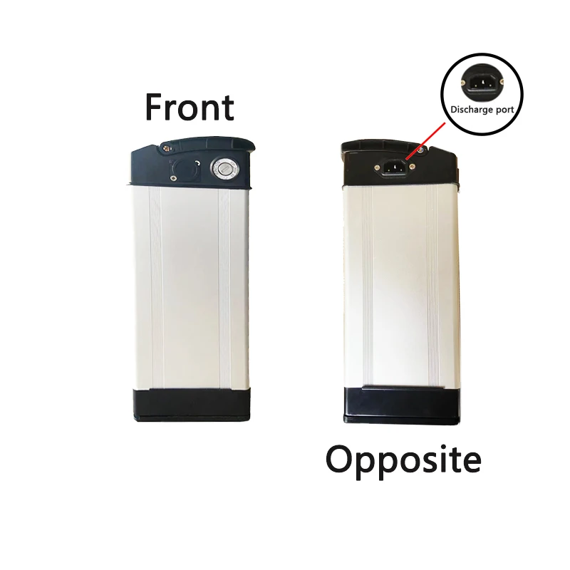 Batteria per bici elettrica 36V 10000mah Custodia per pesci argento Kit di conversione Haiba per bici da motore Bicicletta elettrica