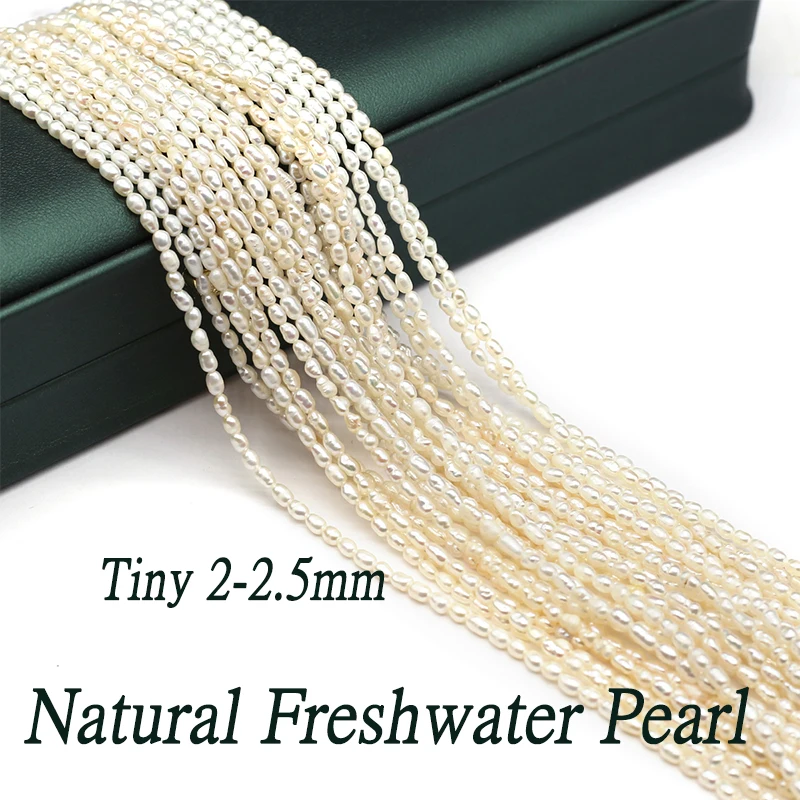 

100% Natural Zhuji Freshwater Cultured Pearl Beads Small Tiny Pearl Bead for Jewelry Making Diy Choker Necklace Accessoires