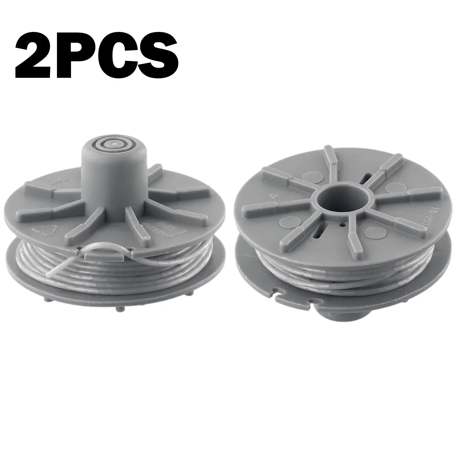 2 * Für Garten 05307-20 Ersatzspule Für SmallCut 300 Für Small Cut Plus 350/23 Für EasyCut 400/25 Rasentrimmer Spulenfaden