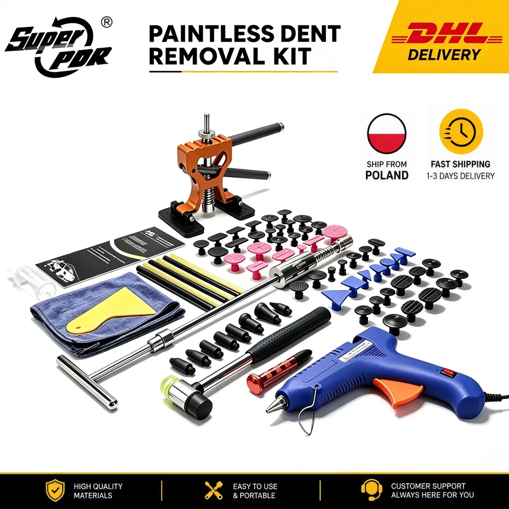 PDR Paintless Dent Repair Kits Auto Body Hagel Reparatur Werkzeug Professionelle Auto Dent Removal Puller Werkzeuge