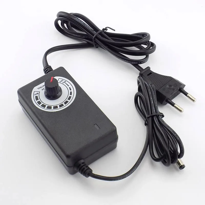 Power Supply Adapter Adjustable 3V-12V 2A AC 100V-240V to DC 12V Power Adaptor Universal For CCTV Camera LED Strip Light N6