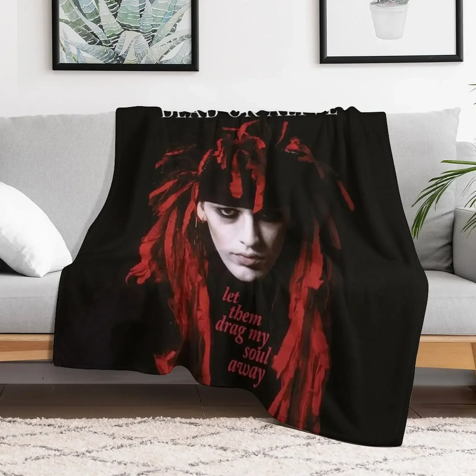 Dead Or Alive Pete Burns Throw Blanket Blankets Sofas Of Decoration christmas decoration For Sofa Thin Blankets