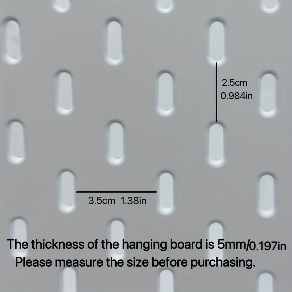 10PCS Thread Spool Hooks for Skadis Pegboard