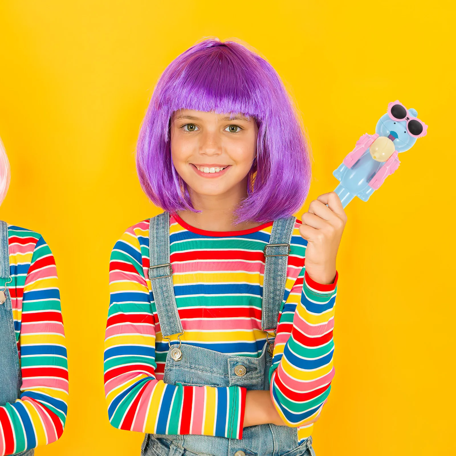 Soporte para Piruletas Robot Azul Novedoso, Caja de Almacenamiento de Dulces Antiestrés, Regalo Creativo para Niños, Juguete Robot para Piruletas, Juguetes Antiestrés