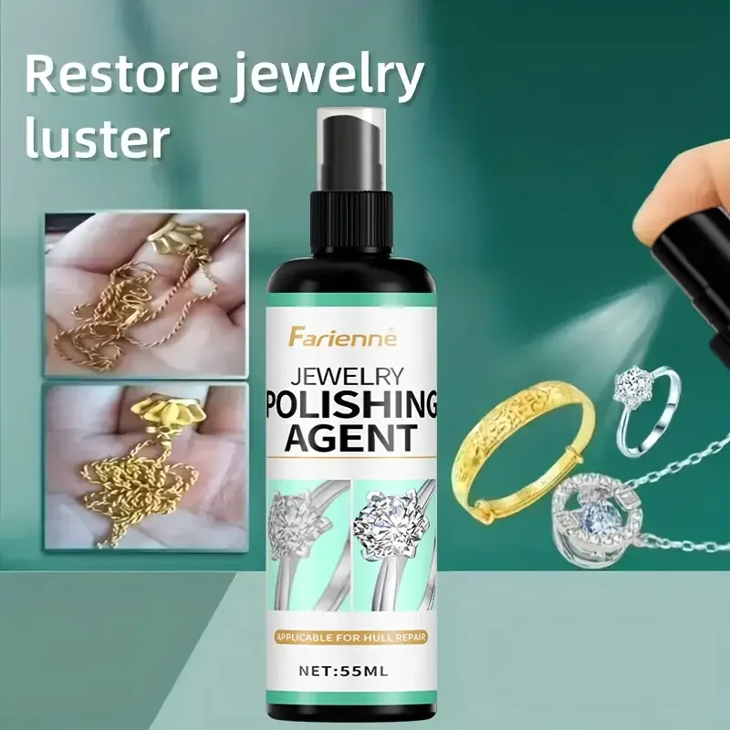 Лак для ювелирных изделий - новейший спрей для лака для ювелирных изделий Быстро удаляет окисление Восстанавливает блеск Повышает блеск Нежный, но эффективный