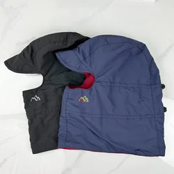 Autumn Winter Outdoor Functional Wind Mountaineering Skiing Cold-proof Pullover Hat Men Cycling Warm Integrated Bomber Hat
