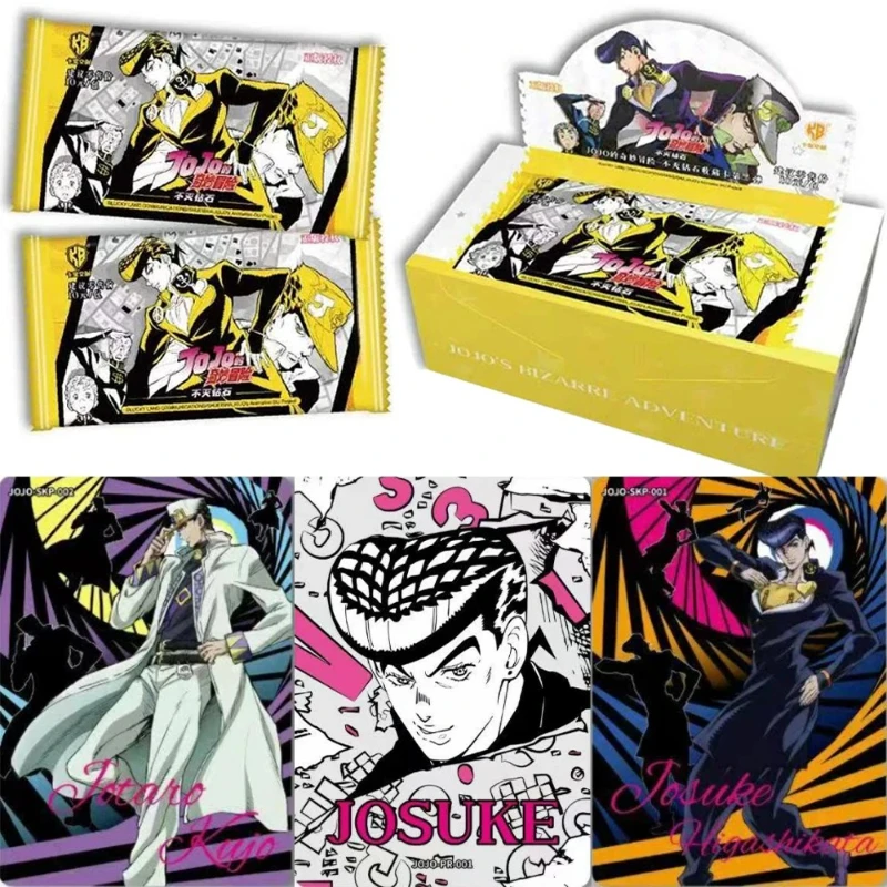 genuine-jojo's-bizarre-adventure-card-the-indestructible-diamond-series-anime-character-collection-cards-toys-gifts