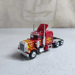 Scala 1:87 HO Peterbilt 359 Testa del rimorchio del camion Modello di auto in plastica Giocattolo Ornamento Regali