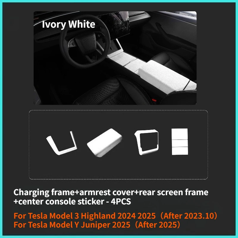 4PCS White