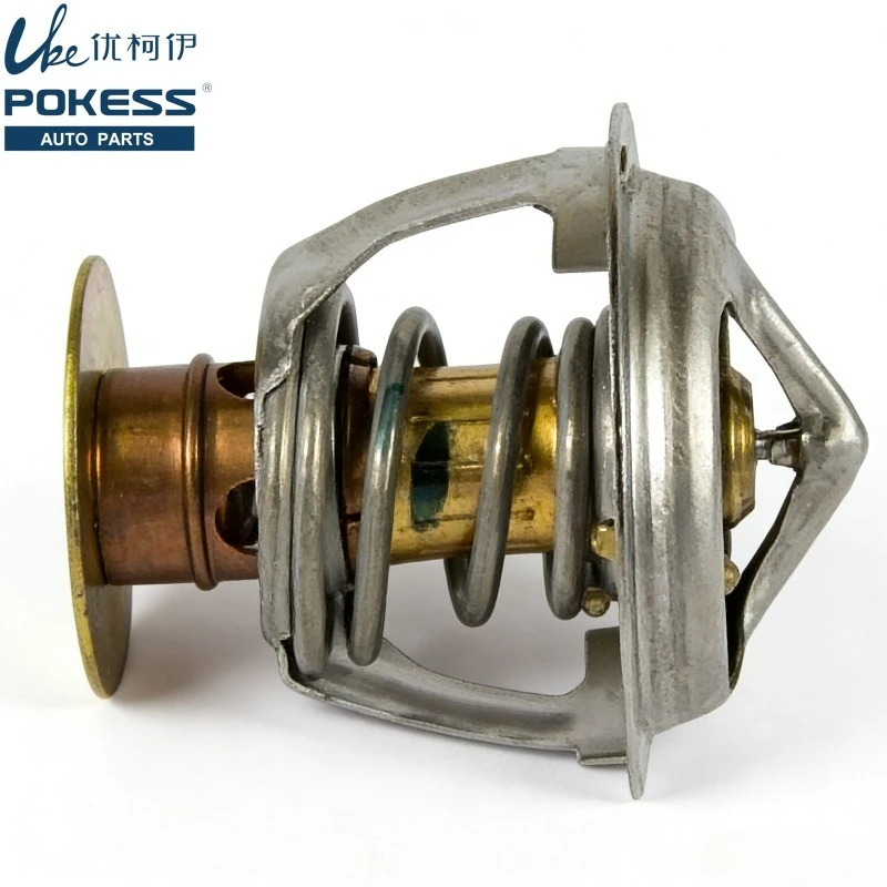 1X4Z8575A Engine Coolant Thermostat For Ford Edge Explorer Taurus Lincoln MKX MKZ 3.5L 3.7L V6 1X4Z-8575-B RT1228 RT1253