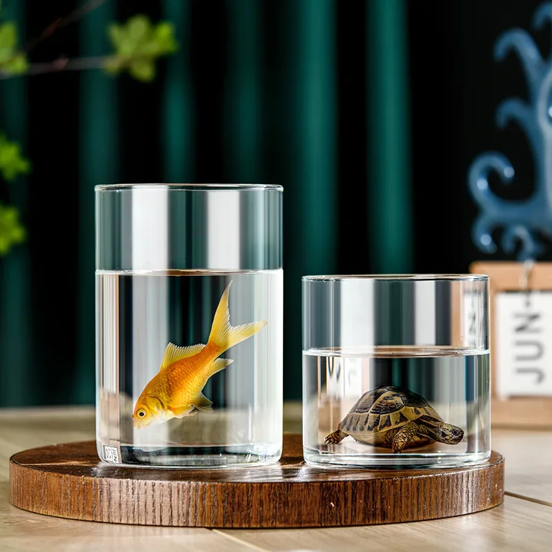 1pc Transparent Vases Plant Bottle Flower Pot Hydroponic Terrarium Arrangement Container Ecological Bottle Home Wedding Decors