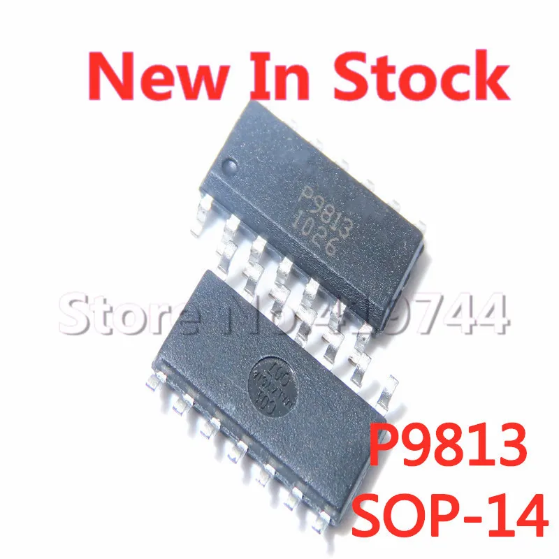 5PCS/LOT P9813 SOP-14 SMD LED driver power management chip In Stock NEW original IC