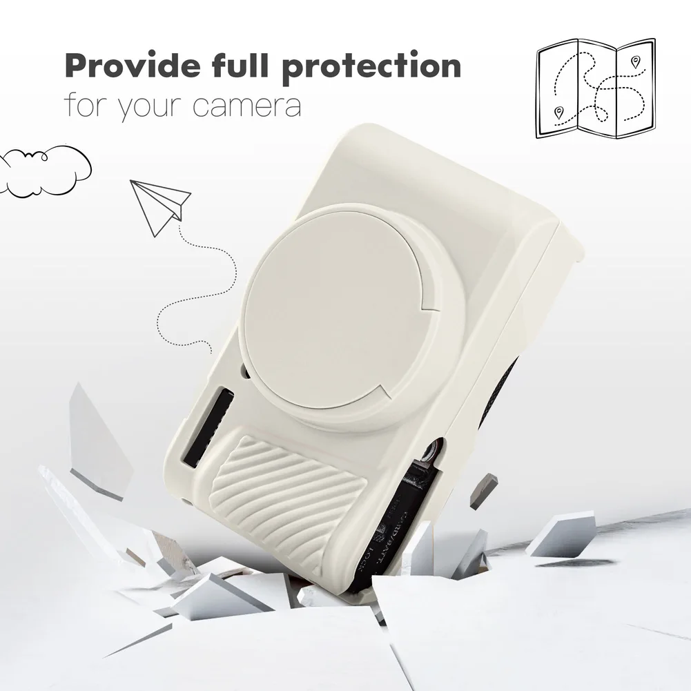 Soft Silicone Case For Canon PowerShot SX740HS/SX730HS Slim & Anti-Scratch Safeguarding Against Scratches And Impacts To Keep