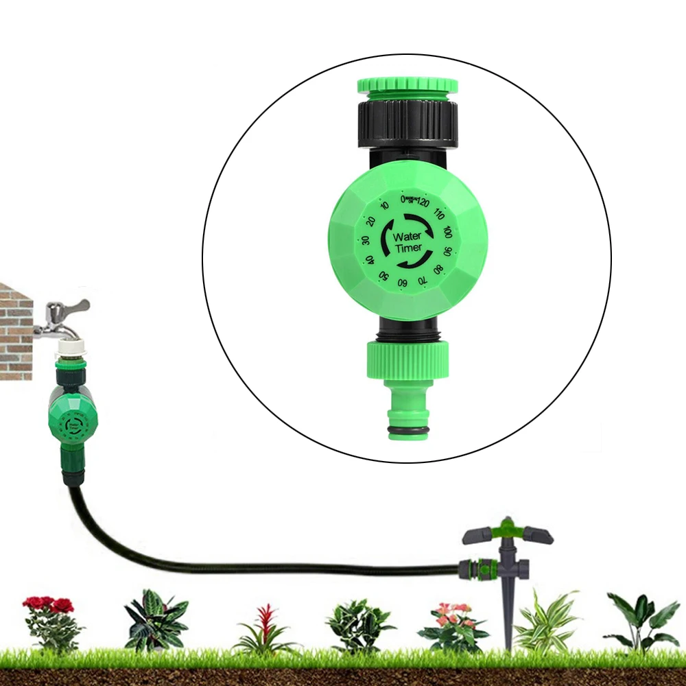 Plastikowy mechaniczny timer Agricultura Kontrolery nawadniania trawnika ogrodowego 2-godzinny automatyczny timer wody 1 szt.