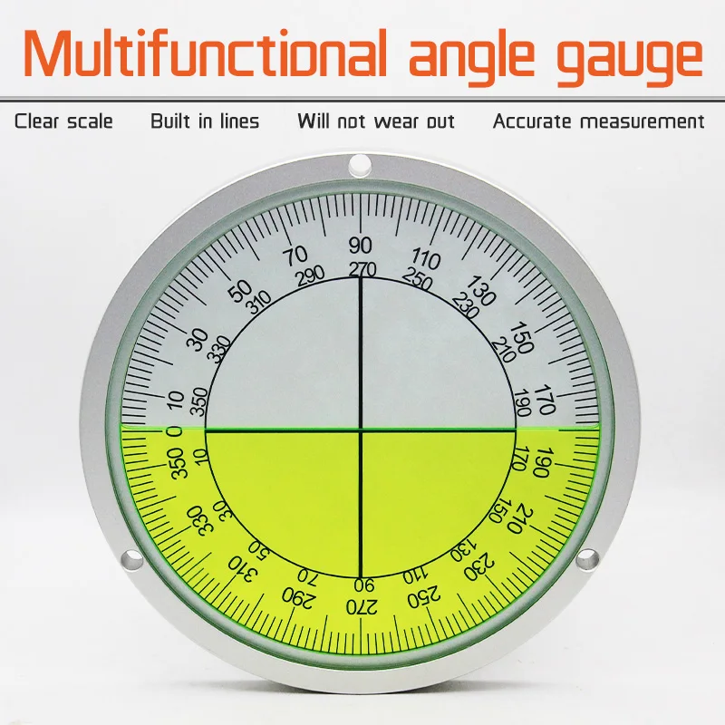 Engineering machinery leveling angle meter 210 with installation hole fixed slope meter