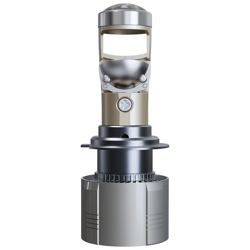 H7 عدسة المصباح منخفضة شعاع Tangent السيارات LED السوبر مشرق المصباح H11 لمبة 9005 الليزر كشافات تعديل #5