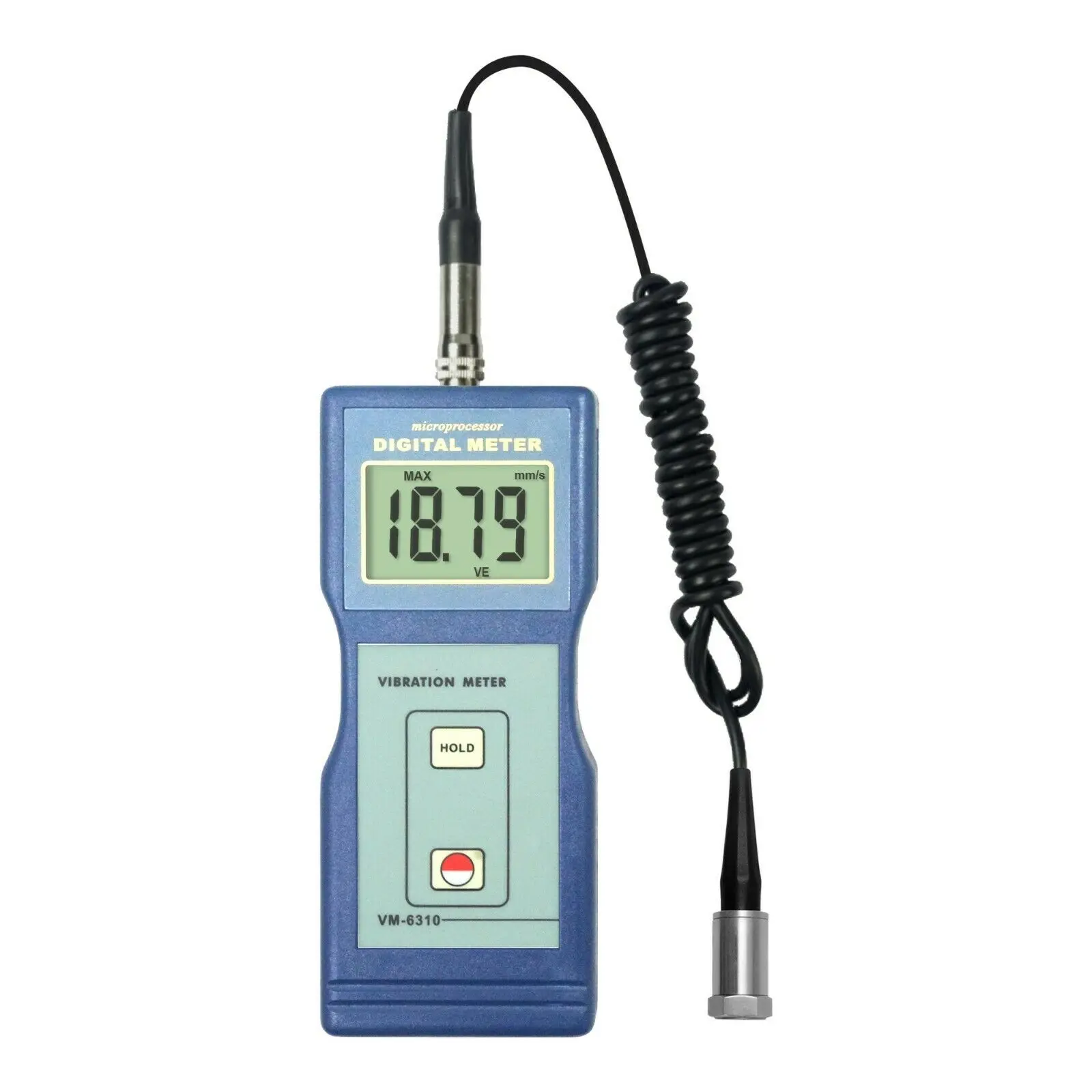 LANDTEK  VM6310 Digital Vibration Meter Tester Portable Vibration Meter 0.01~199.9mm/s