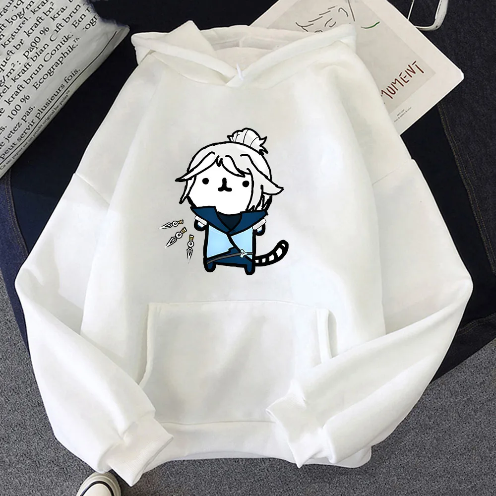 Valorant Acrylic Cartoon Print Hoodie Graphic Printing Cute Comfortable Sweatshirts Funko Pop Cute Clothing Moletom Kawaii Hoody