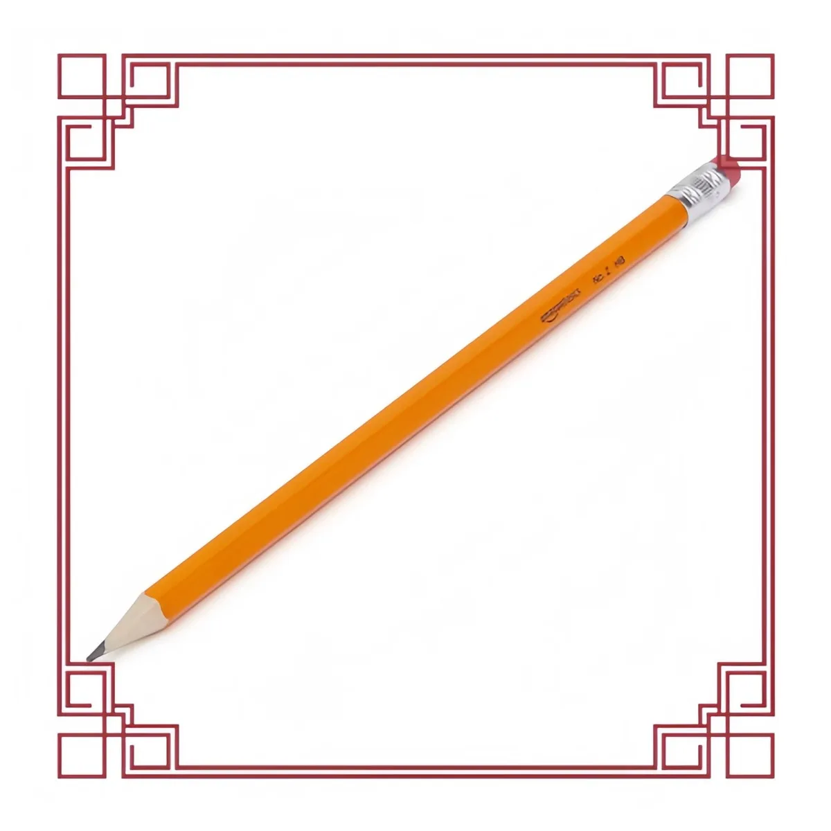 أقلام برتقالية، 30 قطعة HB مشحذ مسبقًا للاختبارات القياسية، برتقالي