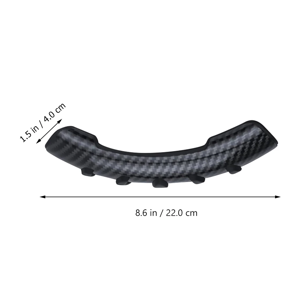 

2Pcs Non-Slip Steering Wheel Cover Universal Grip Sleeve Car Accessories Durable Easy to Use Black Steering Wheel Sleeve