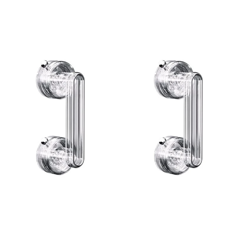 T19C 2X Powerful Large Suction Cup Auxiliary Handle For Glass Door & Window, Cabinet, Refrigerator, Furniture No Drilling