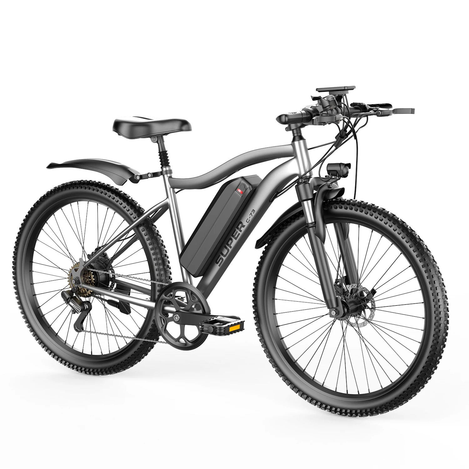 

Toofly G73 Electric Bicycle with 250W 20Nm Torque, 48V 13Ah Removable Battery, 26inch (Urban Commuter Model)