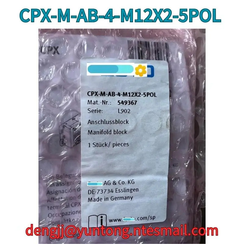 Brand-new Module CPX-M-AB-4-M12X2-5POL 549367 Fast Shipping