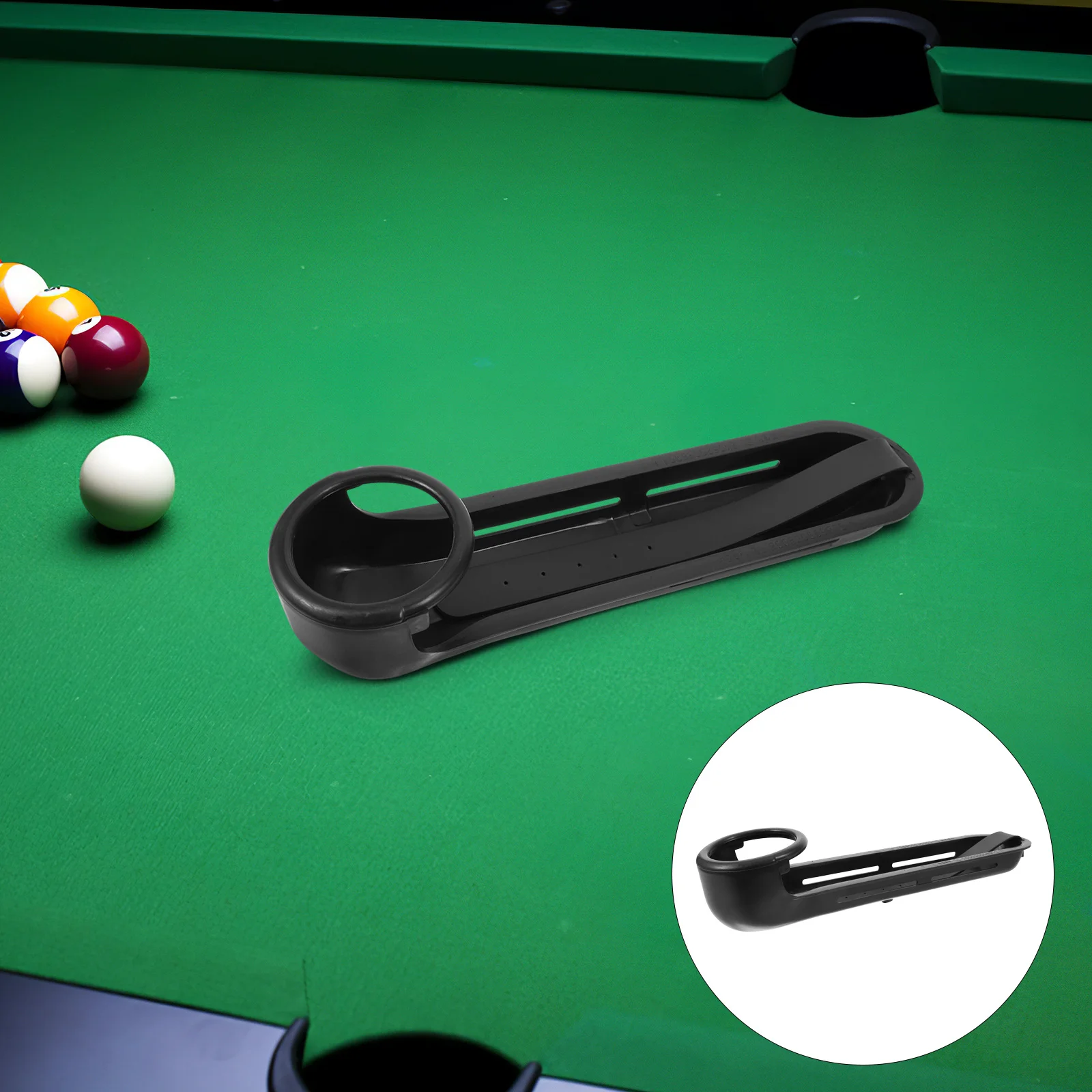 

6Pcs Snooker Ball Track Durable Plastic Snooker Accessories Billiard Ball Drop Track Pool Table Supply Billiard Supplies