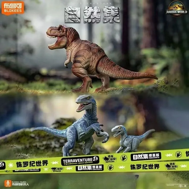 Nouveau Blokees série naturelle dinosaure jurassique blocs de construction figurine à collectionner cadeau