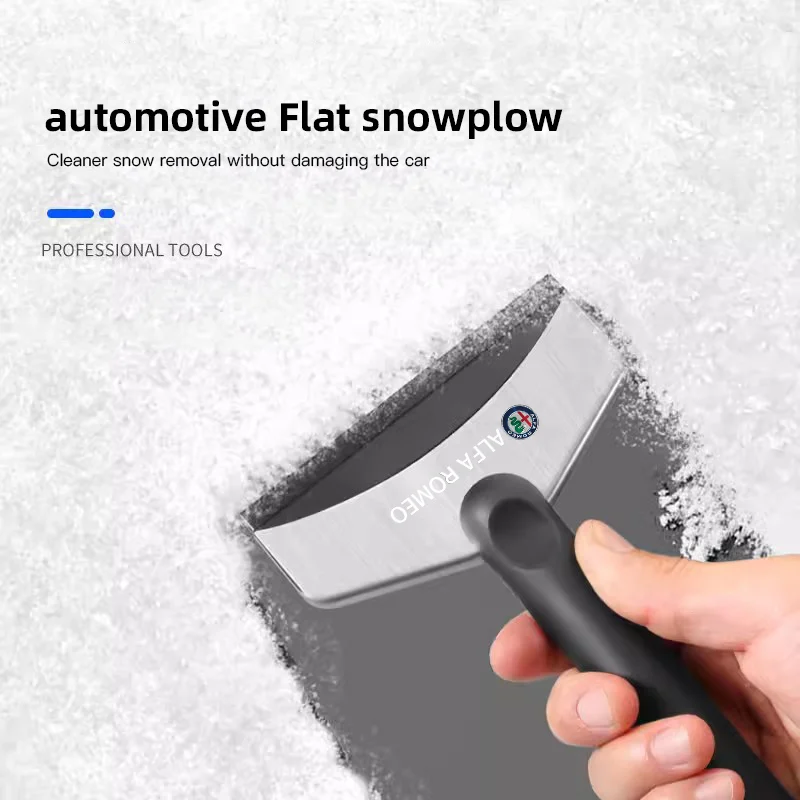 Winter Car Snow Shovel Sweeping Scrape Snow Tool For Alfa Romeo Giulietta Mito 159 Giulia Stelvio 156 147 Tonale Brera Disco