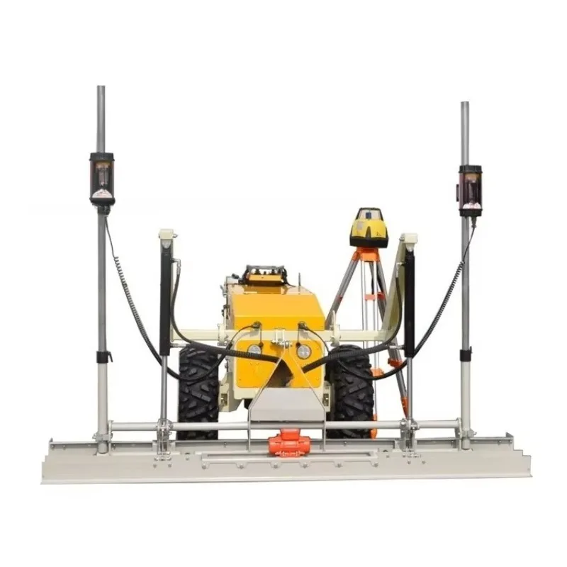 Heavy Duty Laser Concrete Screed High Power Floor Leveling Machine For Long Time Construction Operation