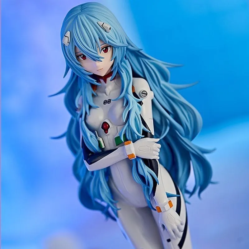 Neon Genesis Evangelion anime standing figure doll EVA Ayanami Rei red Asuka two-dimensional pvc model desktop ornaments