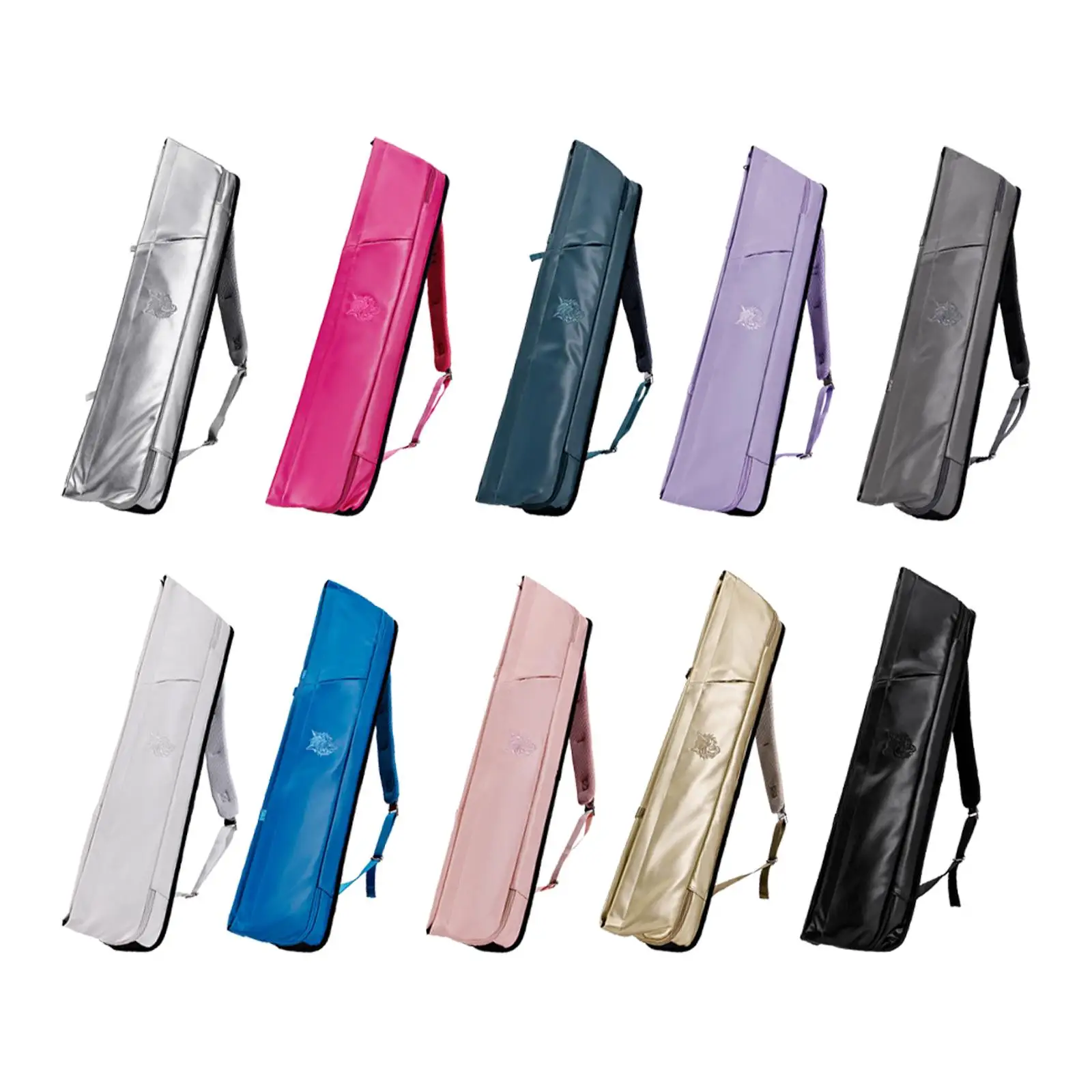 

PU Pool Cue Case Crossbody Comfortable Grip Practical Bag Waterproof for Men