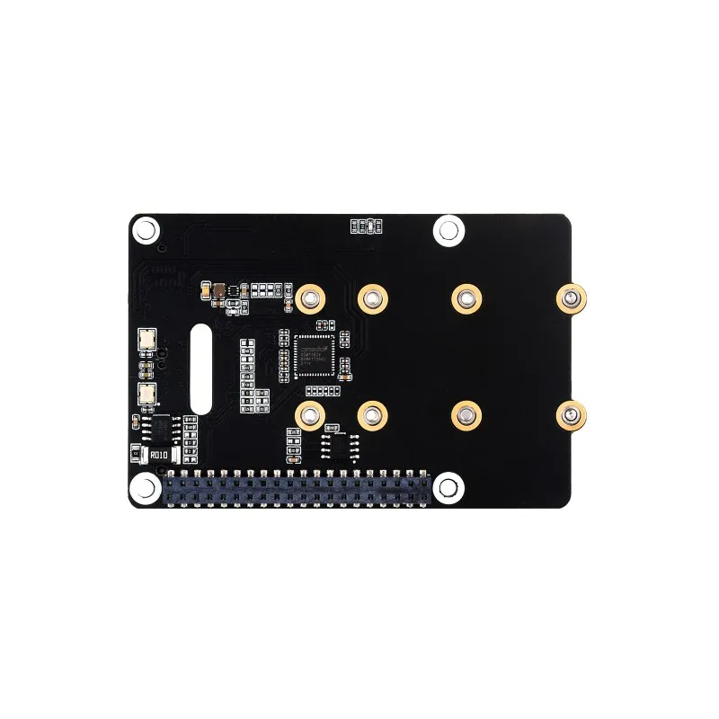 Raspberry Pi 5 NVMe HAT,PCIe To 2-Ch M.2 Adapter Type B for Raspberry Pi 5, Compatible with 2280 / 2260 / 2242 / 2230 size NVMe