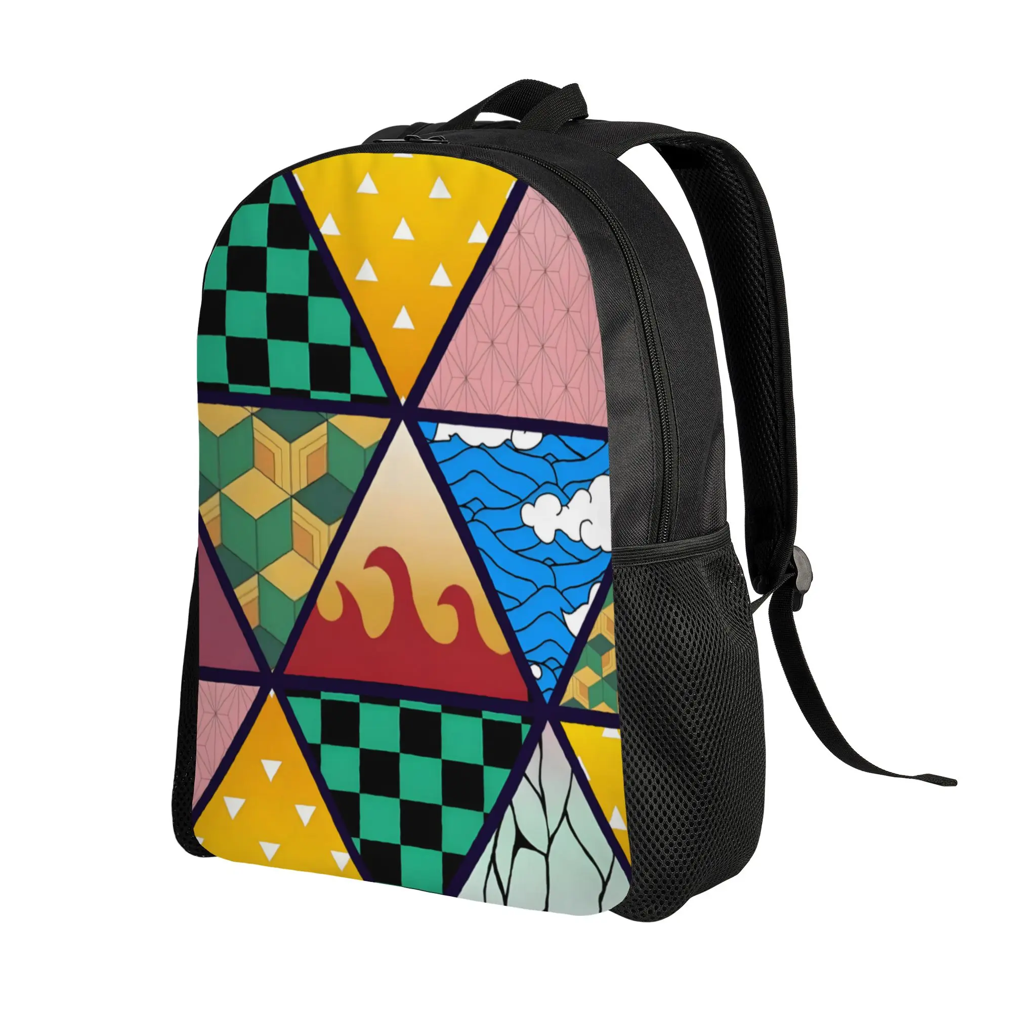 1Piece Hashira Fabric New School Year College Bag Demon Slayer For Men Women  Backpack