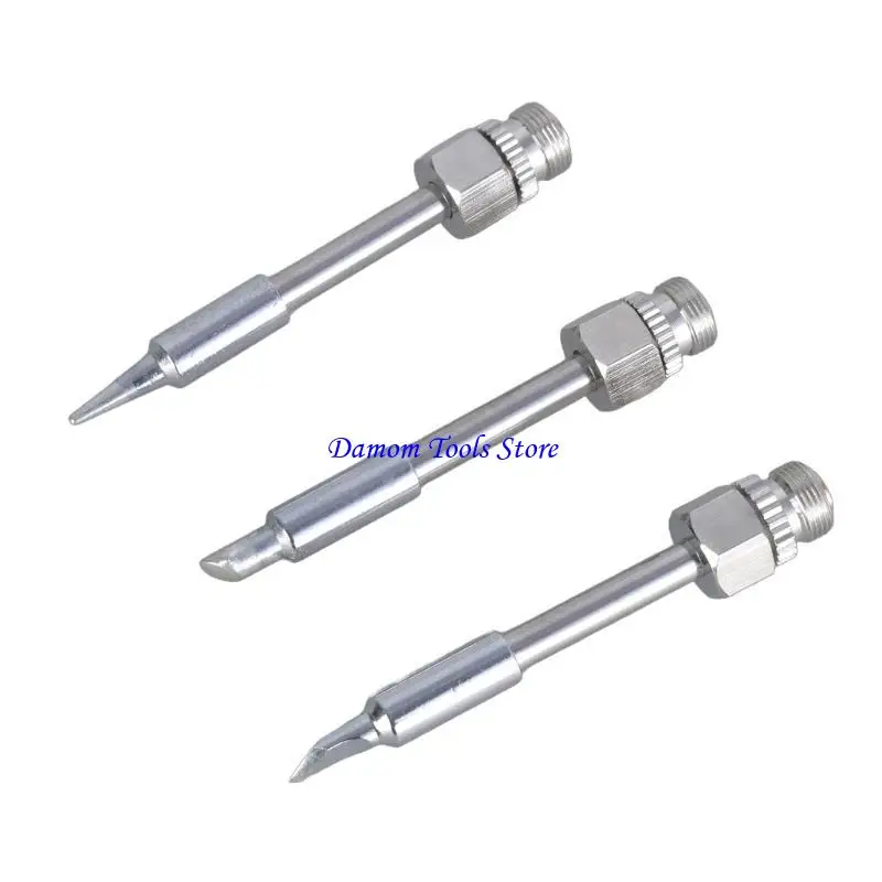 57Be 3pcs Spolta saldatura per saldatura per saldatura in ferro saldatura Filed Iron Tast