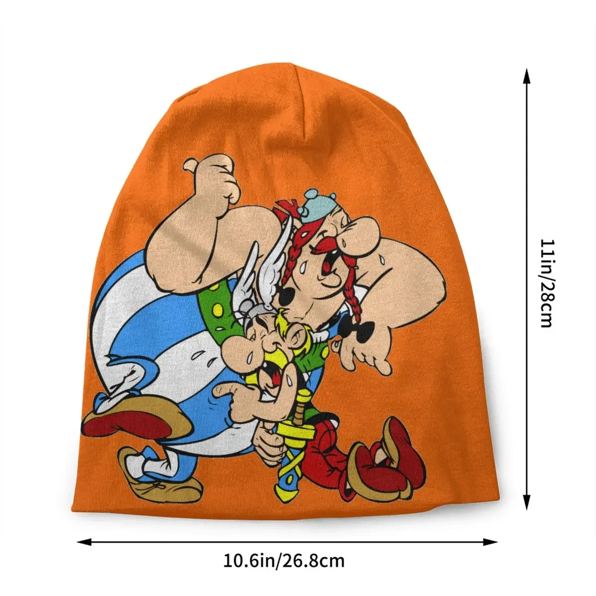 Asterix And Obelixs Bonnet Hat Knitted Hats Men Women Hip Hop Unisex Adult Winter Warm Beanies Cap