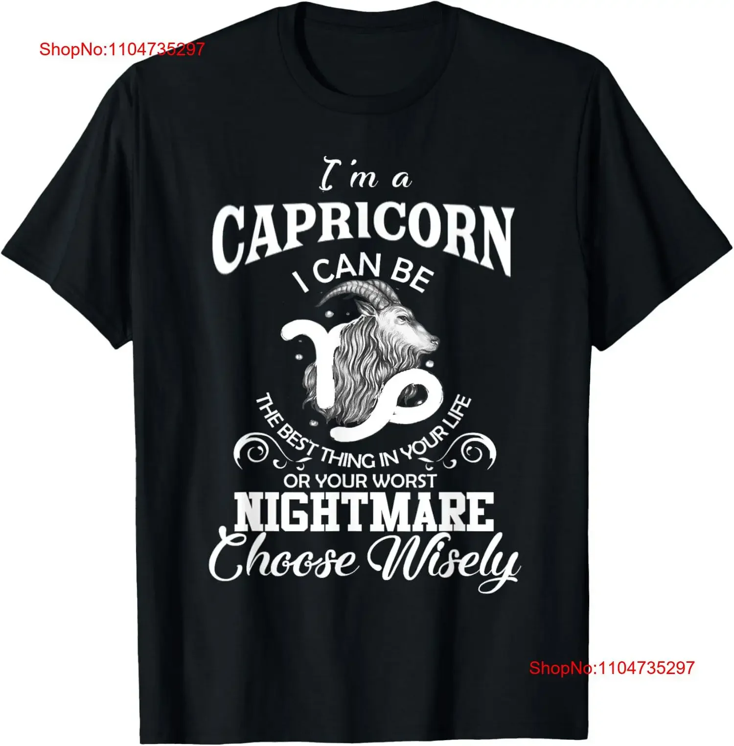 New Limited I Can Be Capricorn Zodiac Sign Birthday T Shirt vintage Washed Casual streetwear Soft Slightly homme fashion