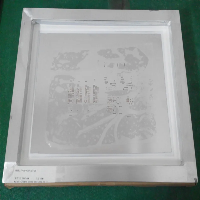 Stencil for PCB assembly soldering DIY work