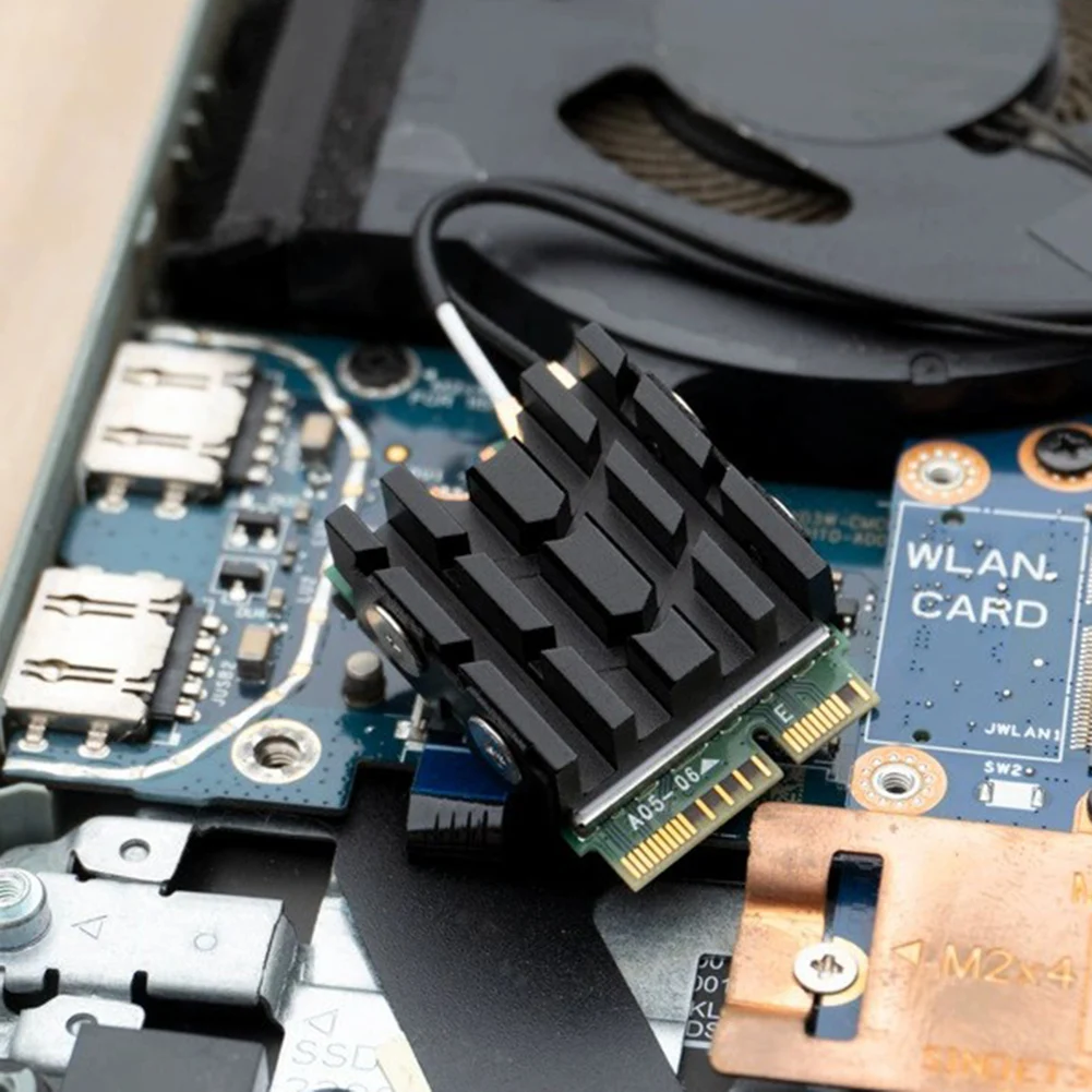 Радиатор SSD M.2 NVME 2230 Радиатор SSD с термопрокладками Алюминиевый радиатор SSD-кулера Радиатор жесткого диска Радиатор SSD 2230