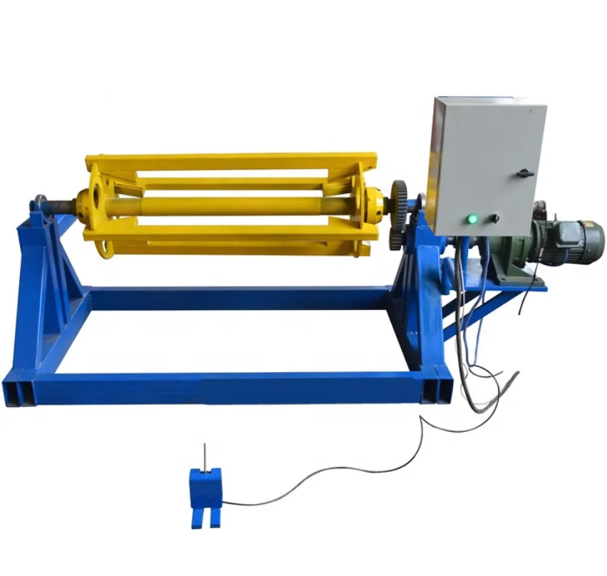 

High Precision Decoiler Straightener Feeder 3 in 1 Decoiler