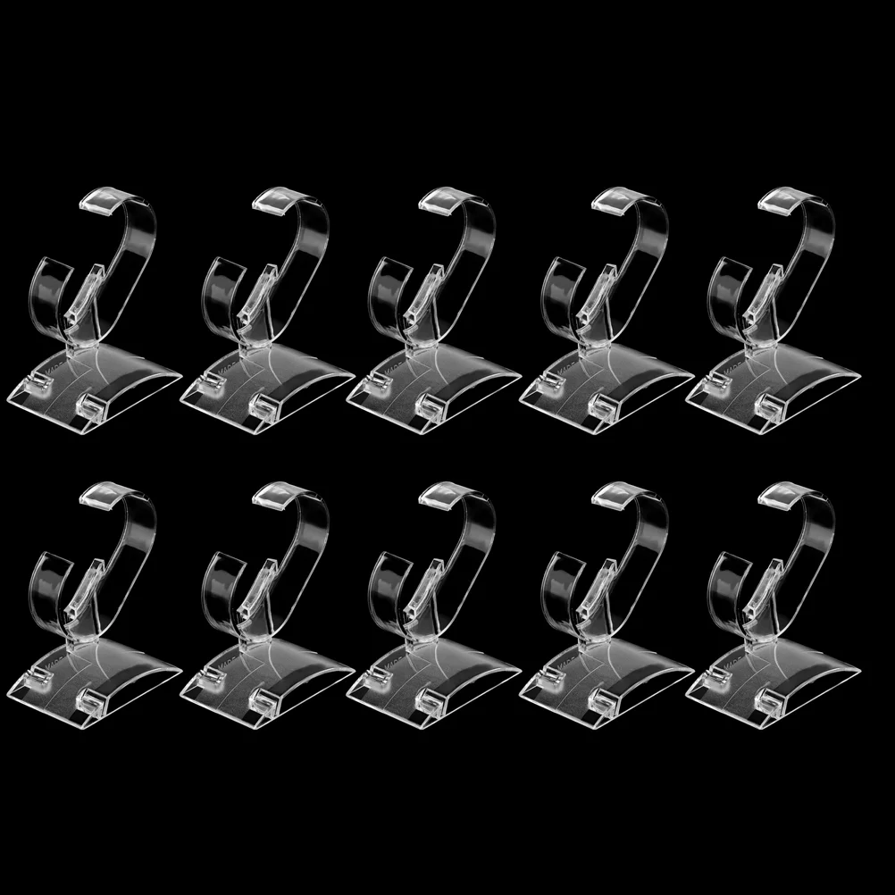 10 Pcs Bracelets Holder Bangle Organizer Rack Display Shelves Jewelry Stand Watch